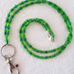 Green Beaded Lanyard - Juicybeads Jewelry