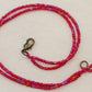 Red Beaded Anklet - Juicybeads Jewelry