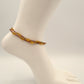 Yellow Beaded Anklet - Juicybeads Jewelry
